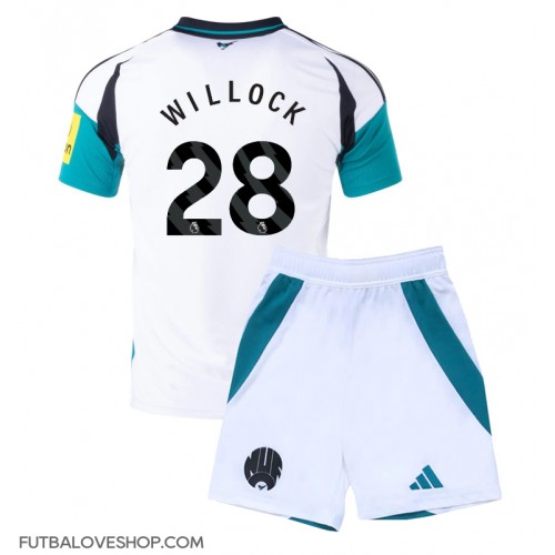 Dres Newcastle United Joe Willock #28 Tretina pre deti 2024-25 Krátky Rukáv (+ trenírky)